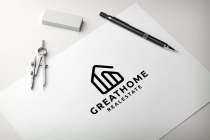 Great Home Real Estate Letter G Logo Screenshot 1