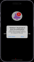 WebView for iOS With Push Notification Screenshot 1