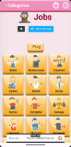 Kids Vocab - English Binlango Android Studio  Screenshot 2