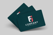 FJ Letter Minimal Logo Design Template Screenshot 1