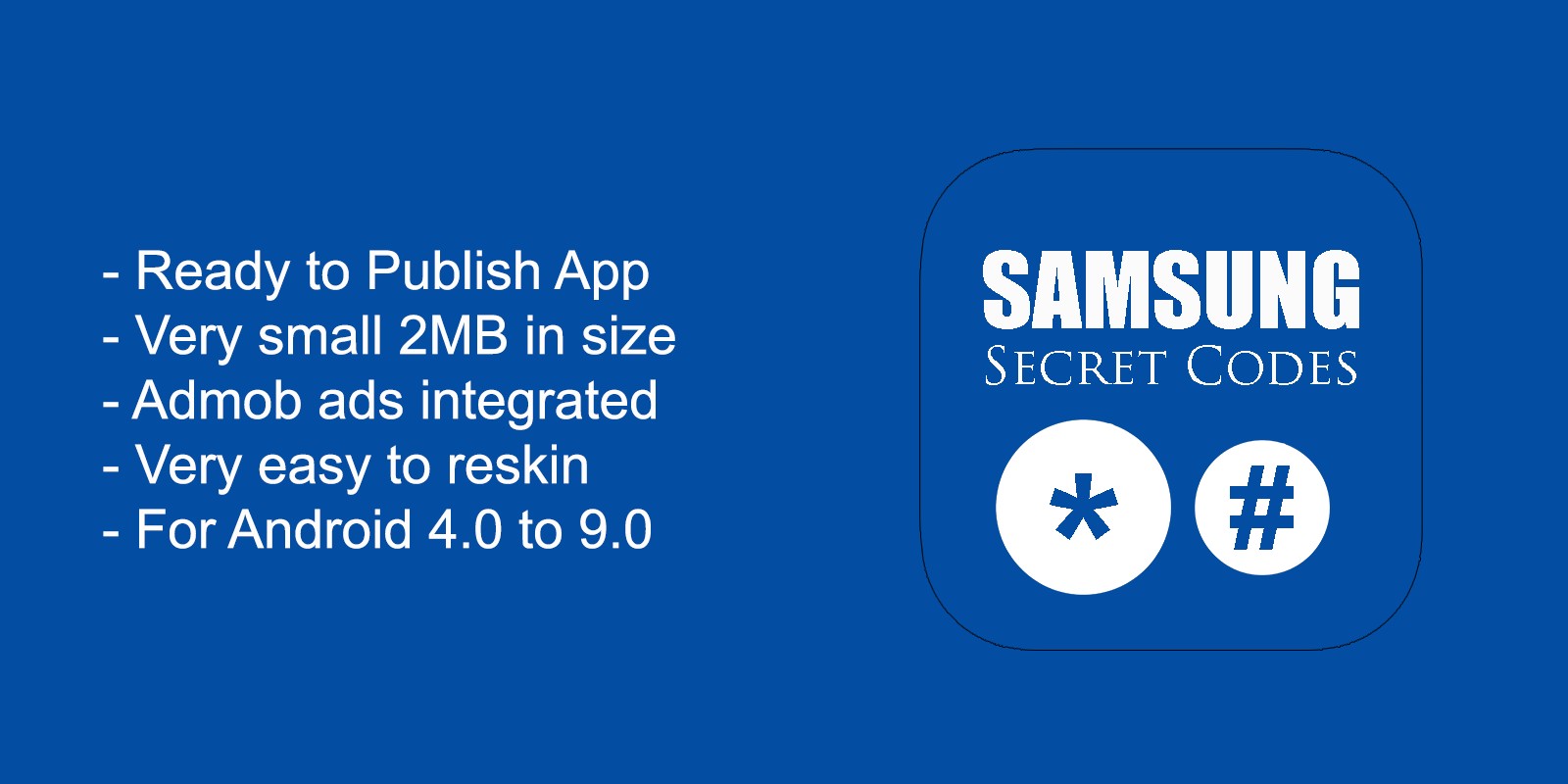 Samsung Secret Codes - Android Source Code