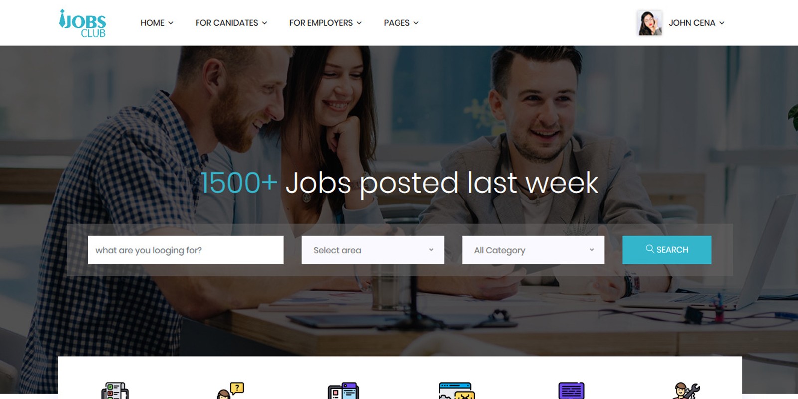 JobsClub - Ultimae Multipurpose HTML5 Job Portal