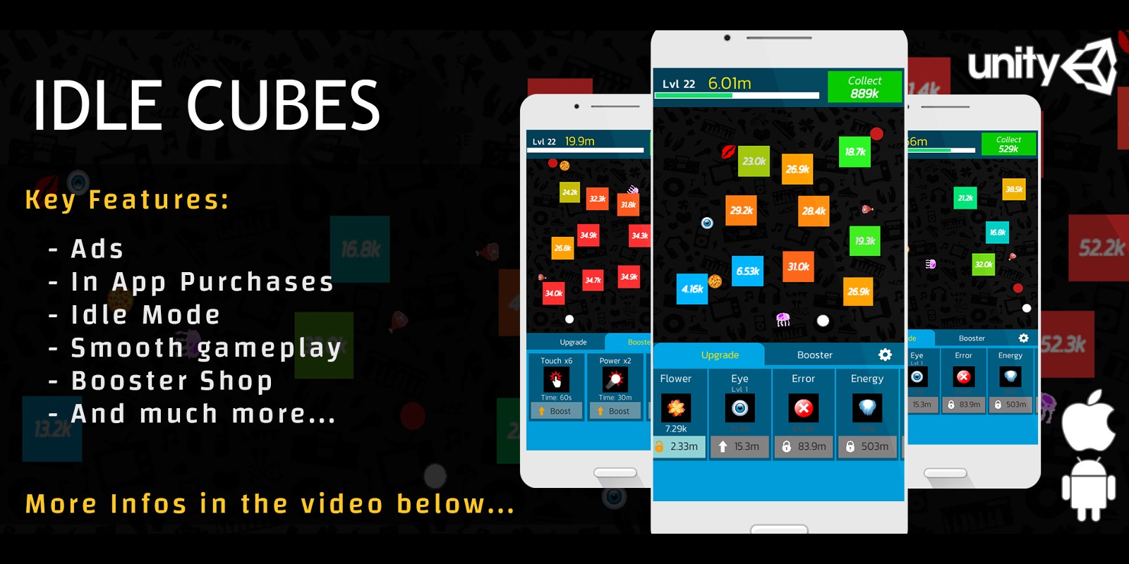 Idle Cubes - Complete Unity Project