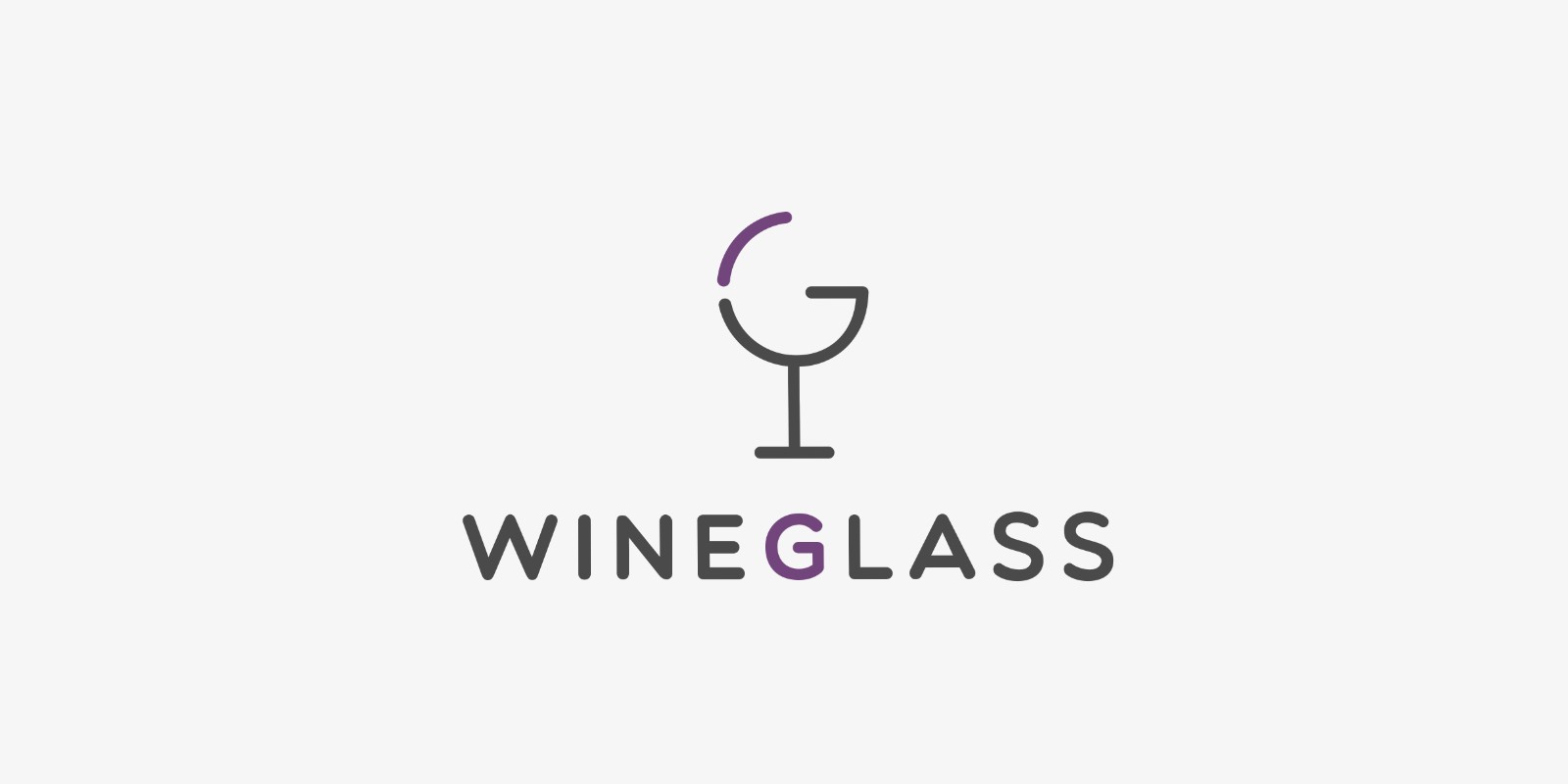 Wine Glass Logo Template