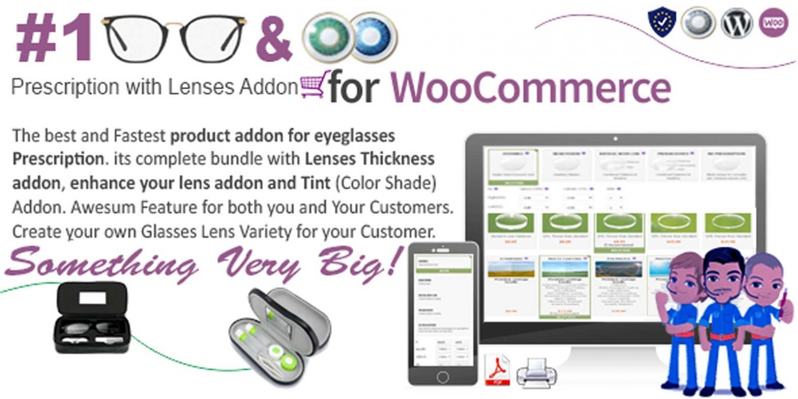 Eyeglasses and Lenses Prescription WooCommerce