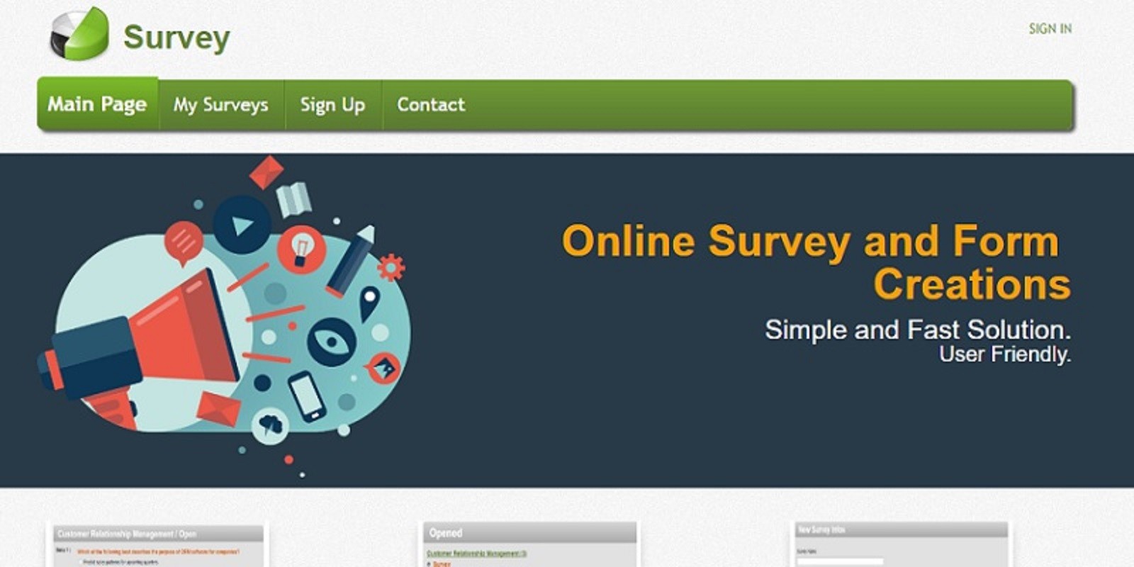 Asp.Net Survey Web Application Source Code