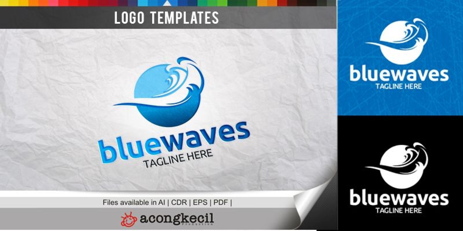 Blue Waves - Logo Template