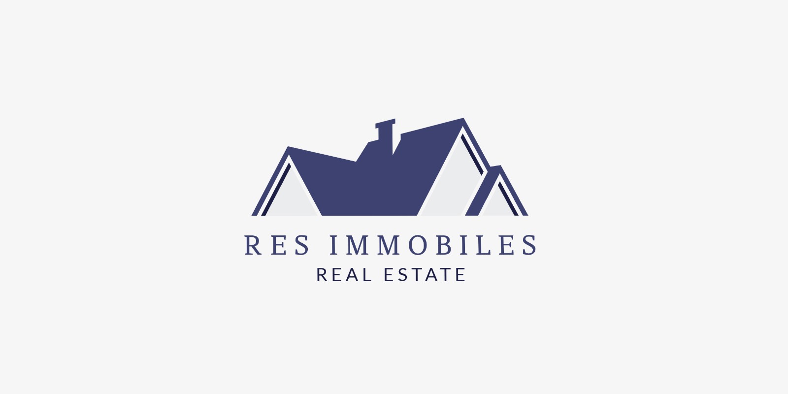 Res Immobiles Logo Template