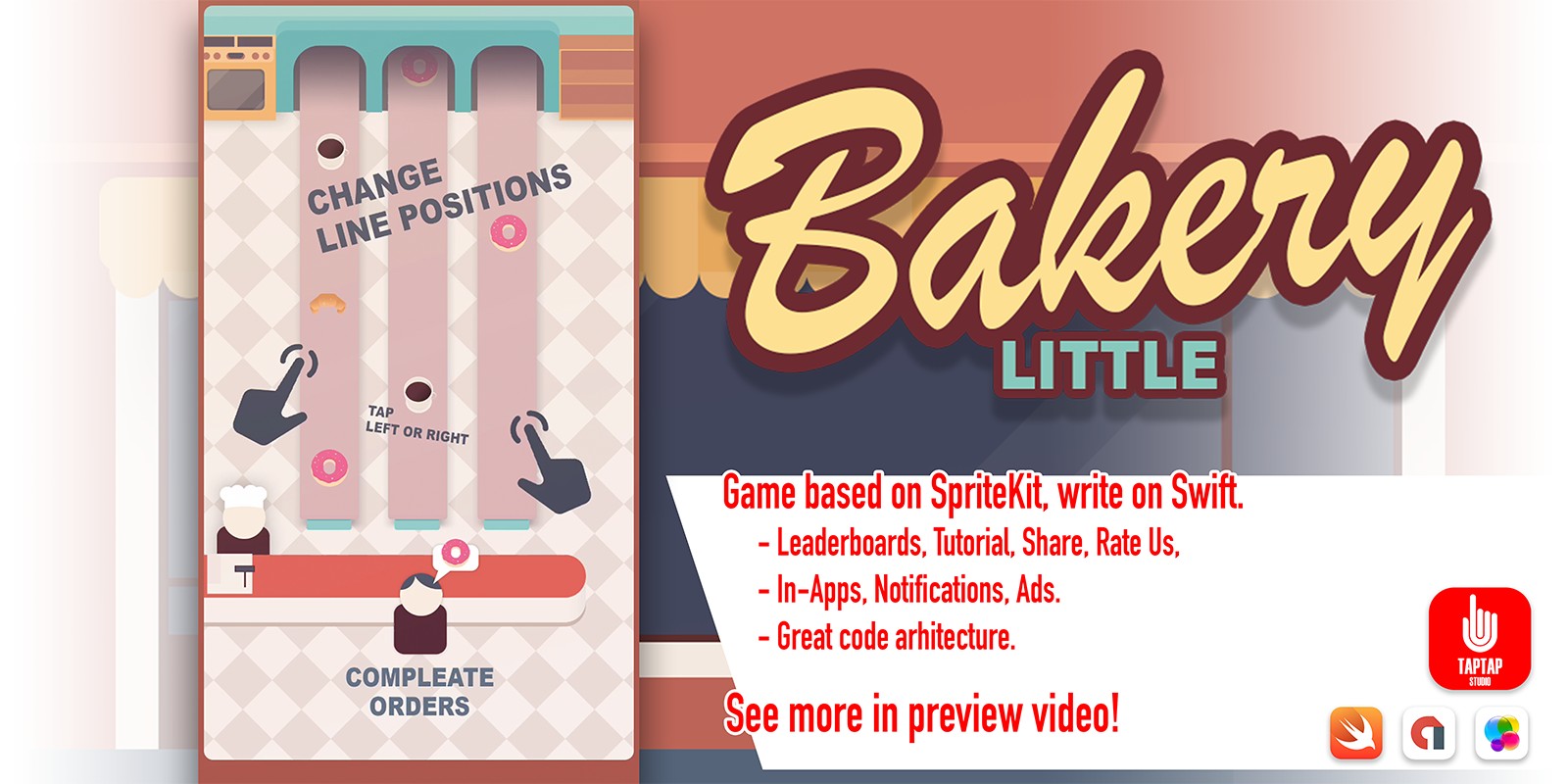 Little Bakery - iOS Source Code
