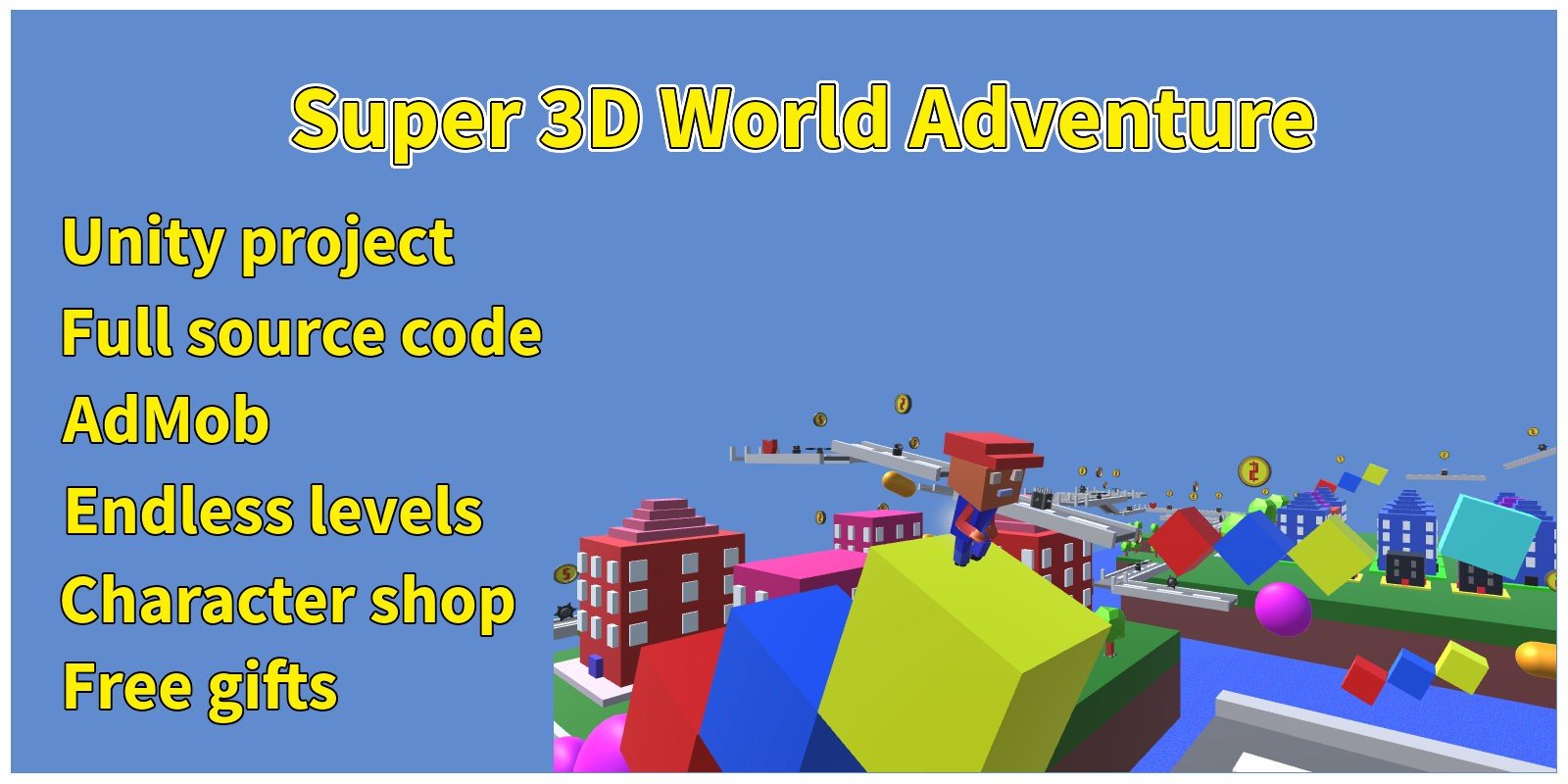 Super 3D World Adventure - Unity