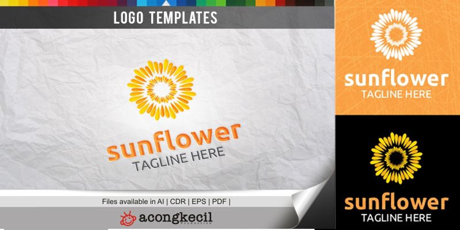 Sunflower - Logo Template