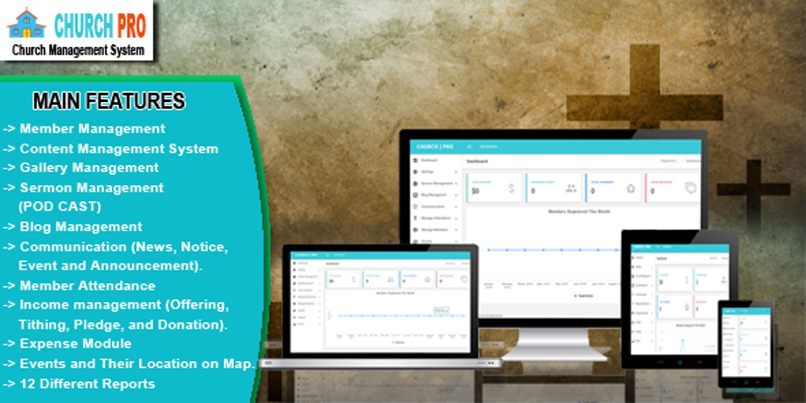 Church Pro - Church Management System