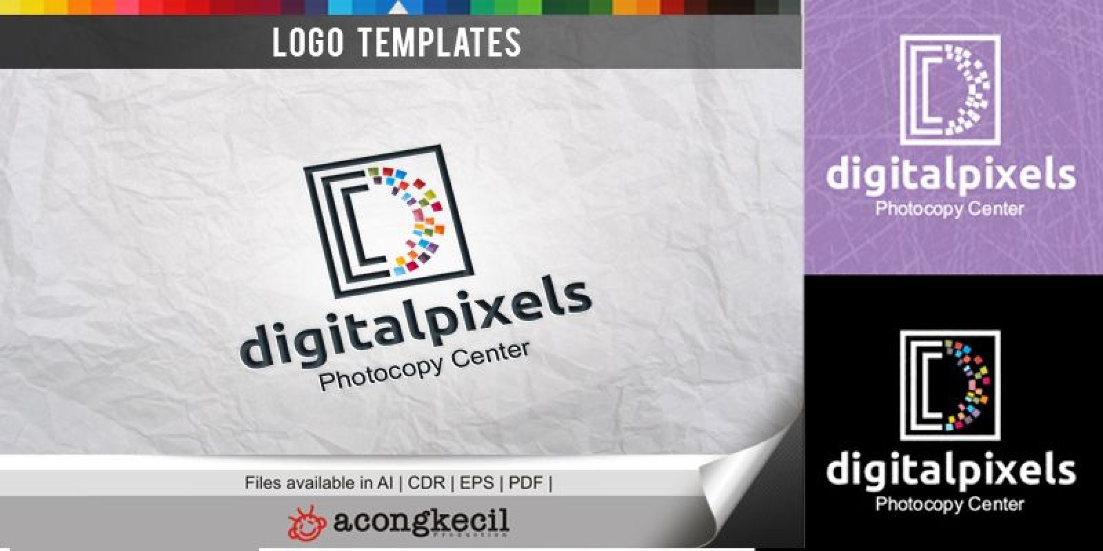 Digital Pixels - Logo Template