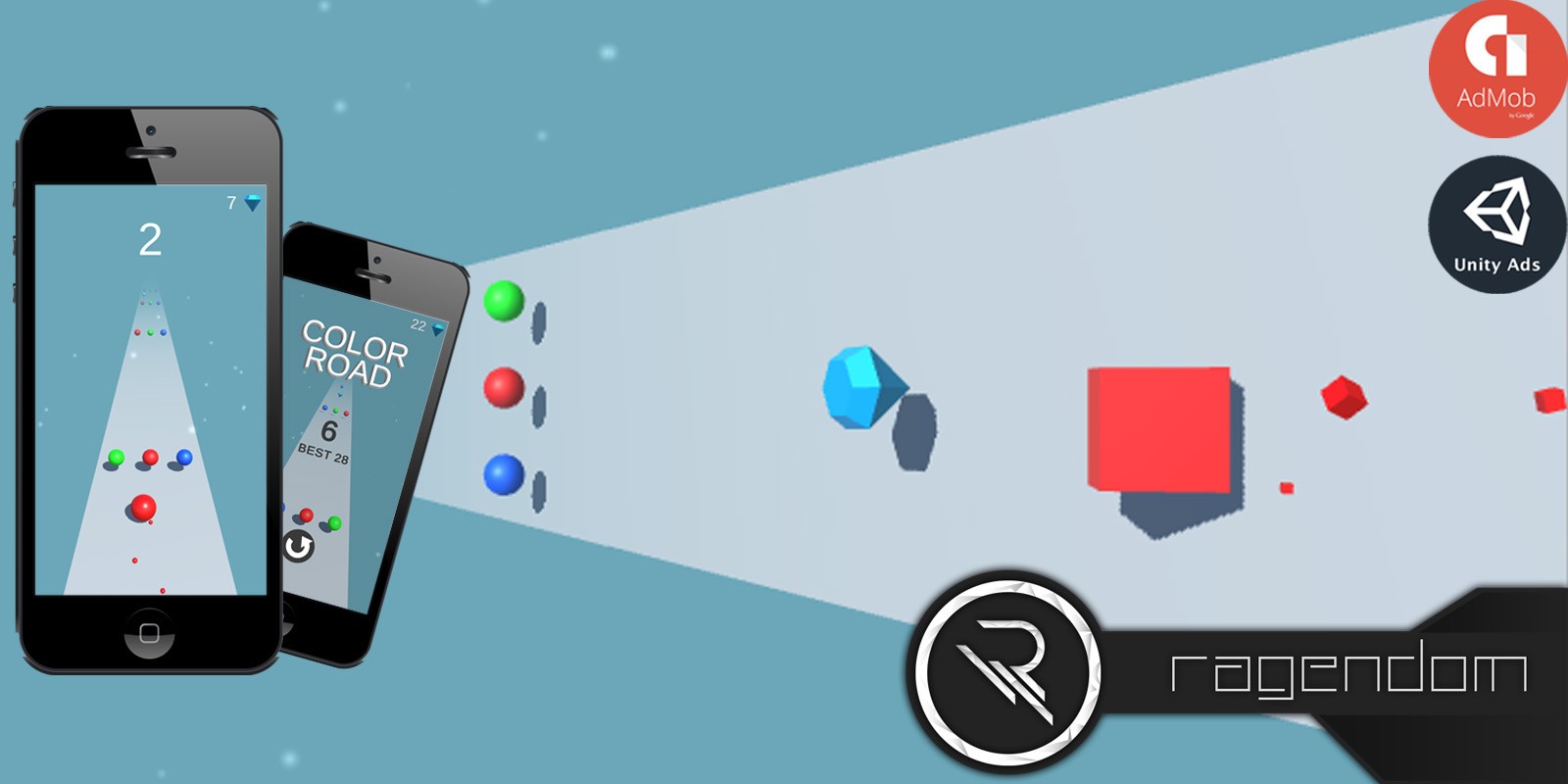 Color Road - Complete Unity Game