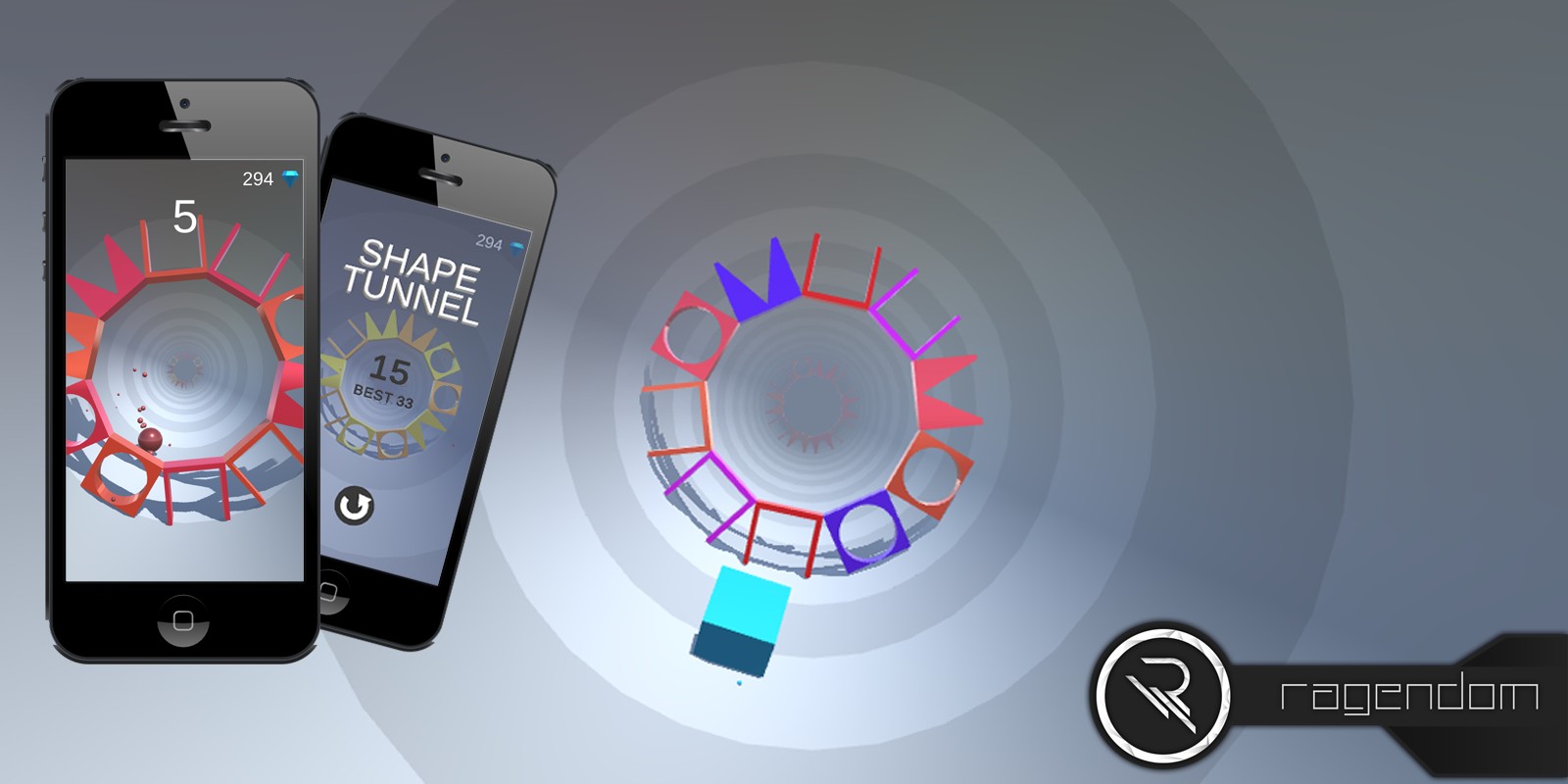 Shape Tunnel - Complete Unity Game
