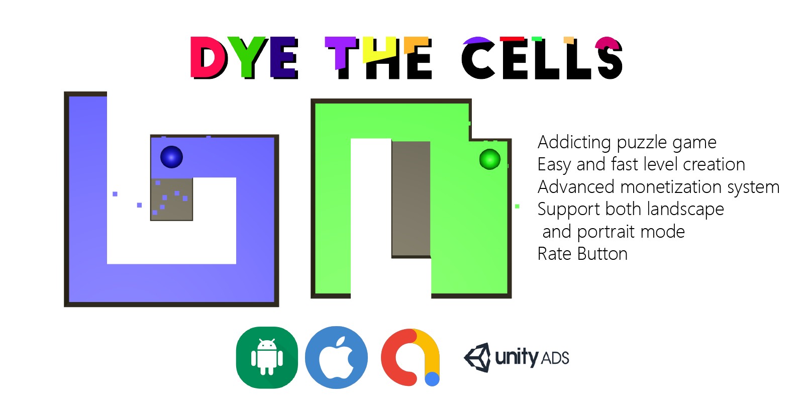 Dye The Cells - Unity Project