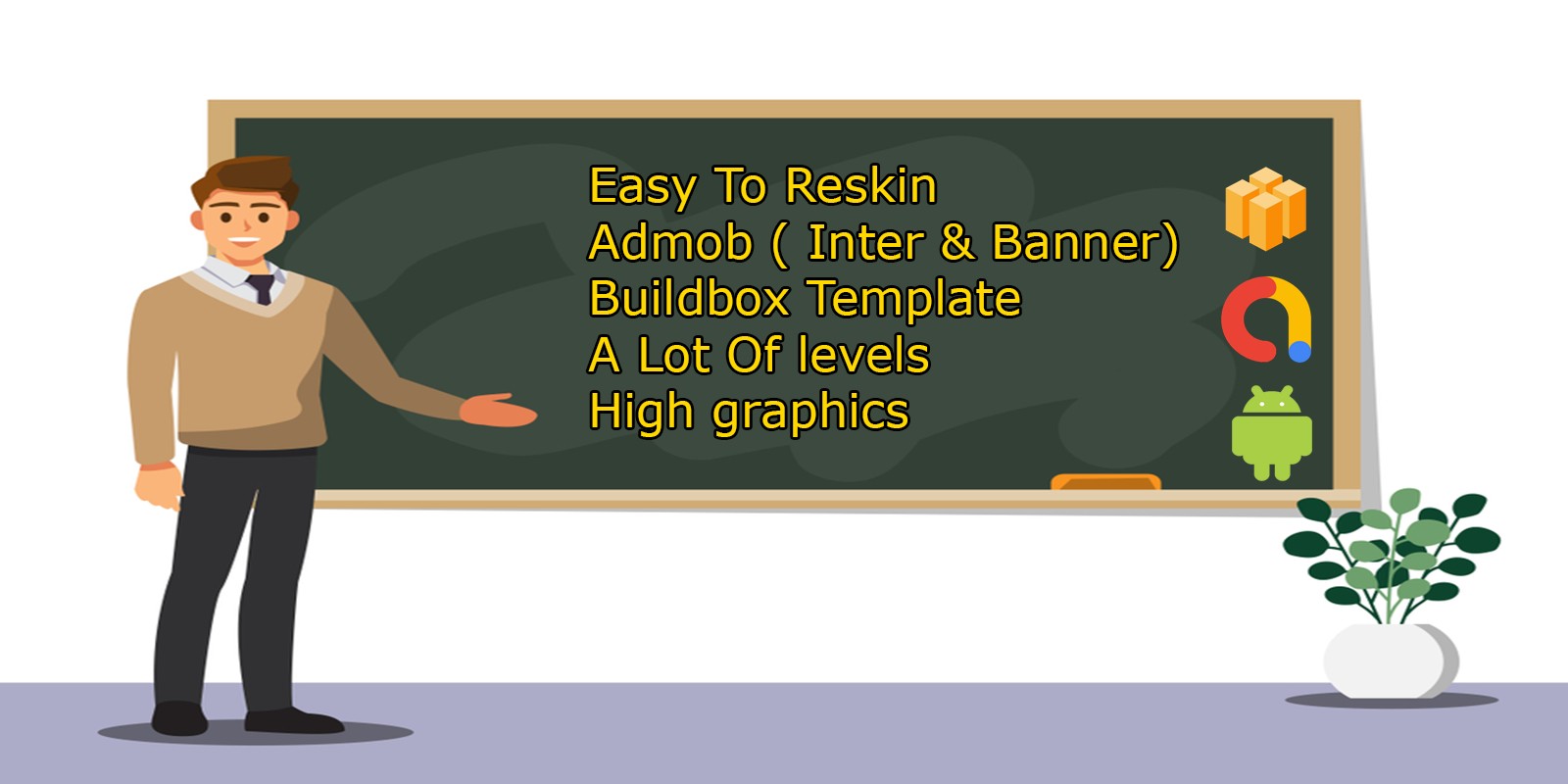Kids Math School - Buildbox Template