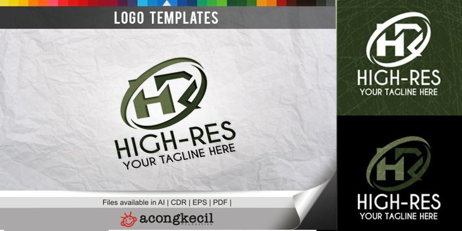Hi-Res - Logo Template