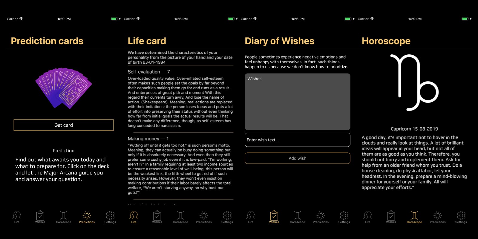 Horoscope And Palmreading - iOS Source Code