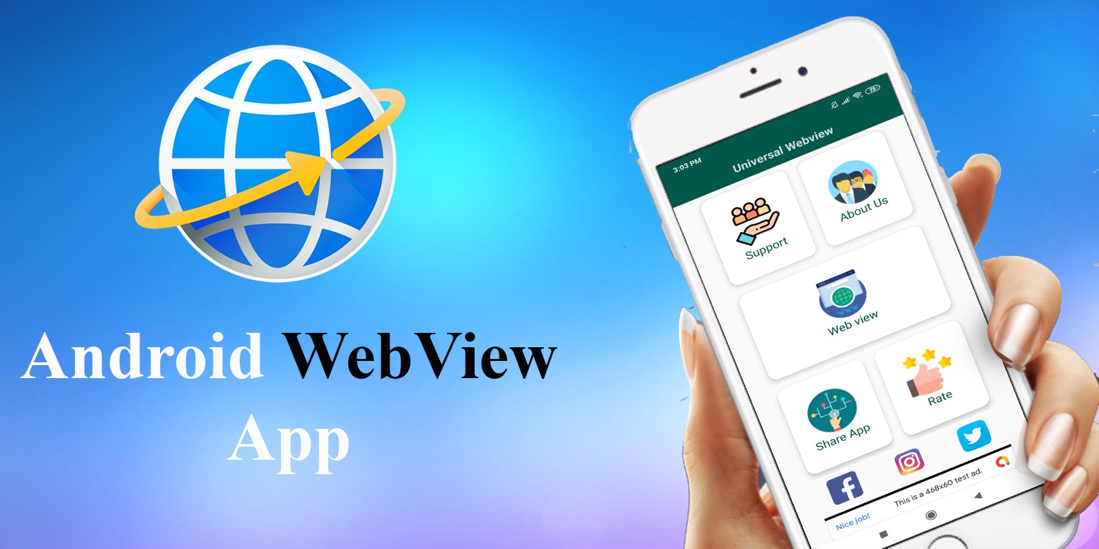 Android WebView App Source Code