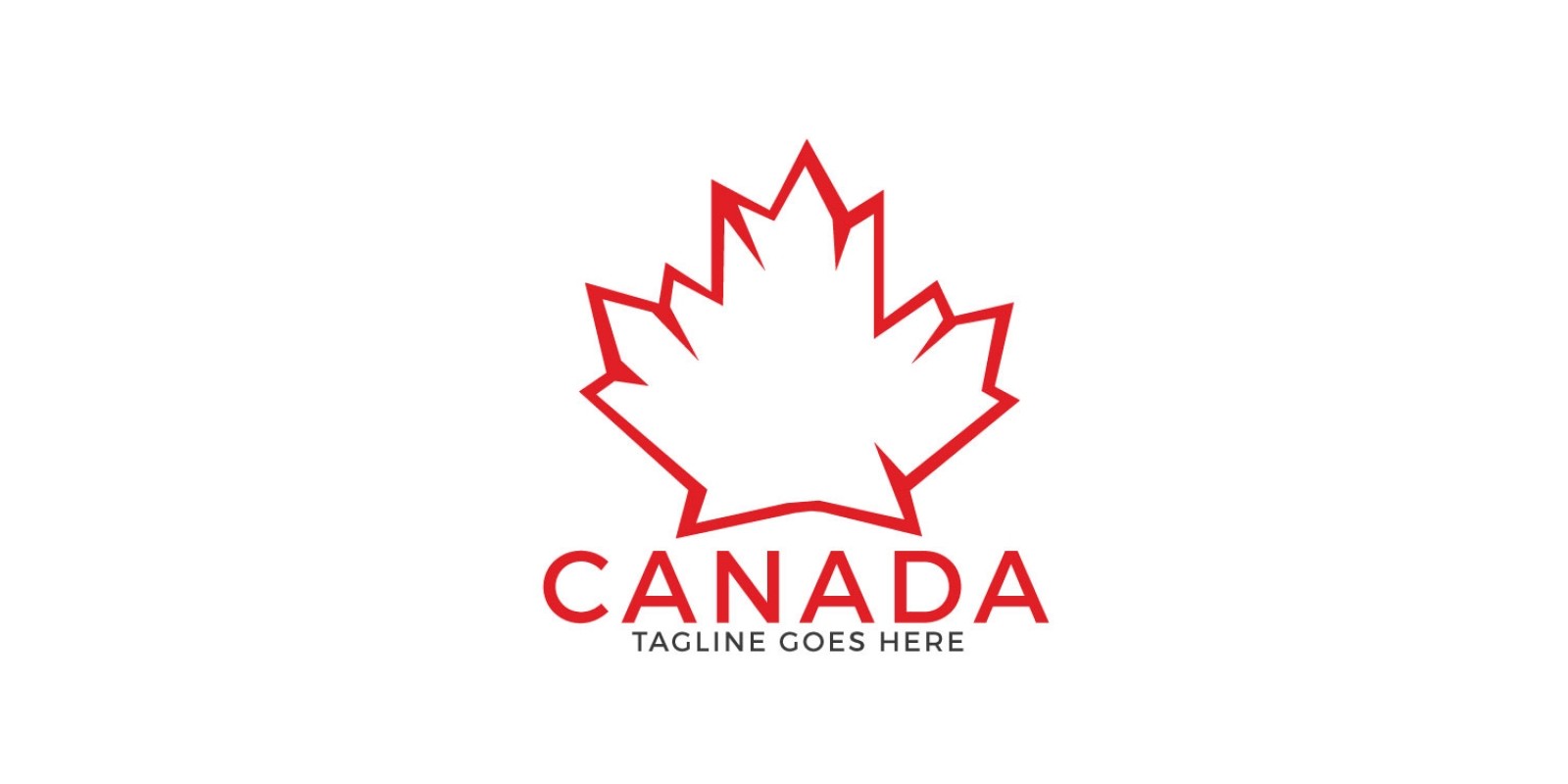 Maple Leaf Canada Logo Design