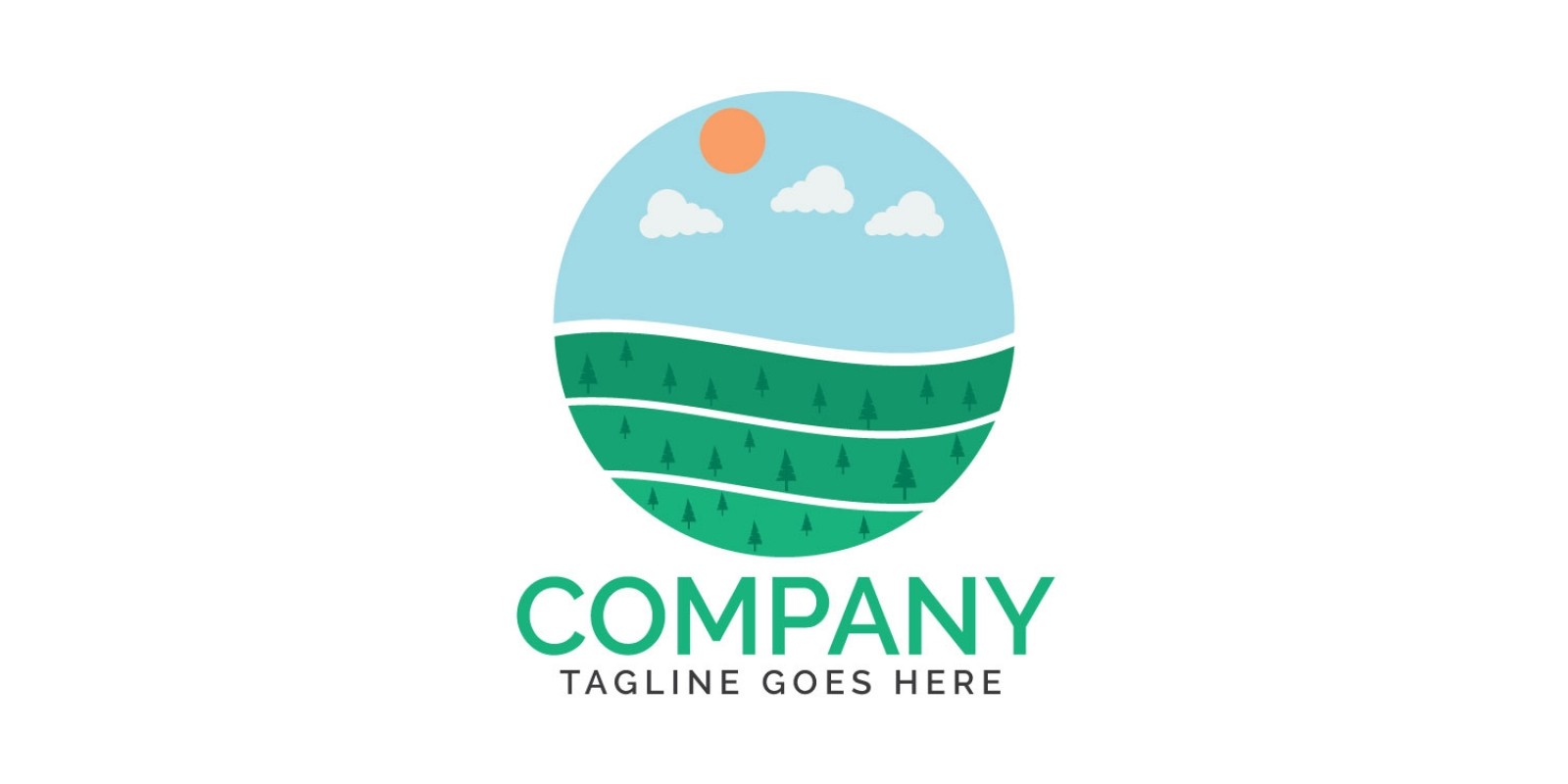 Organic Farm Logo Design