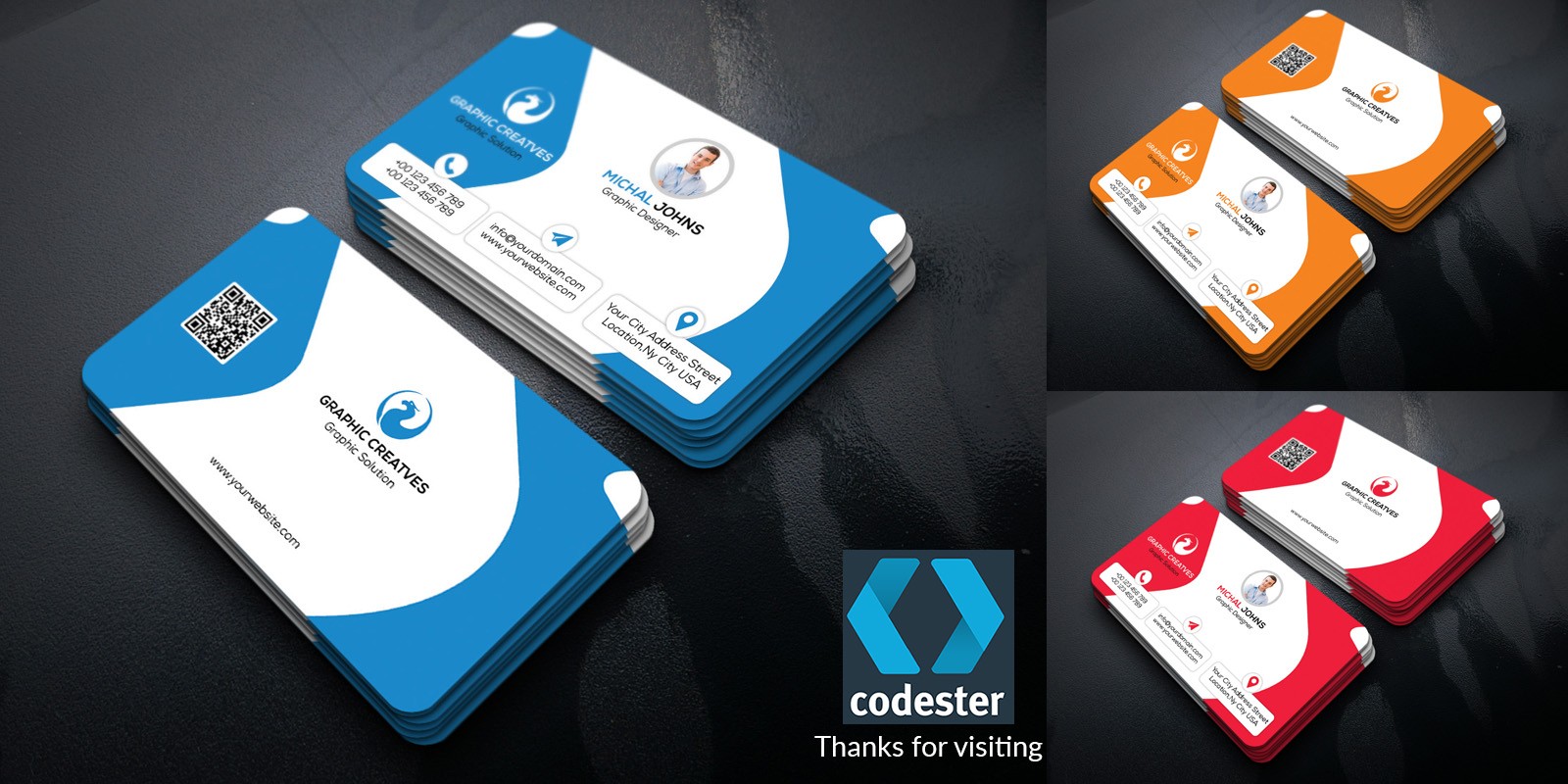 Corporate Business Card Template