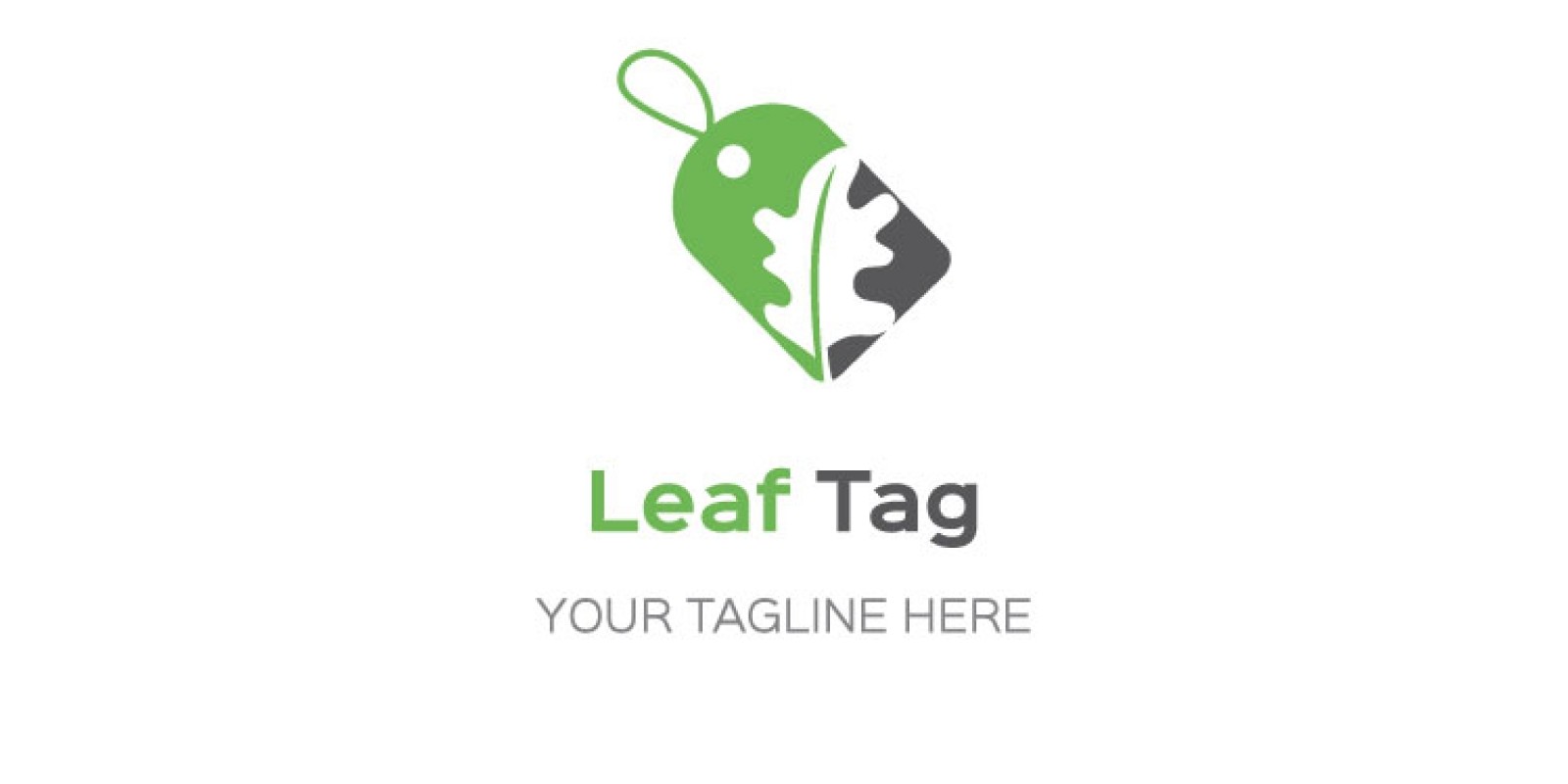 Leaf Sales Tag Logo
