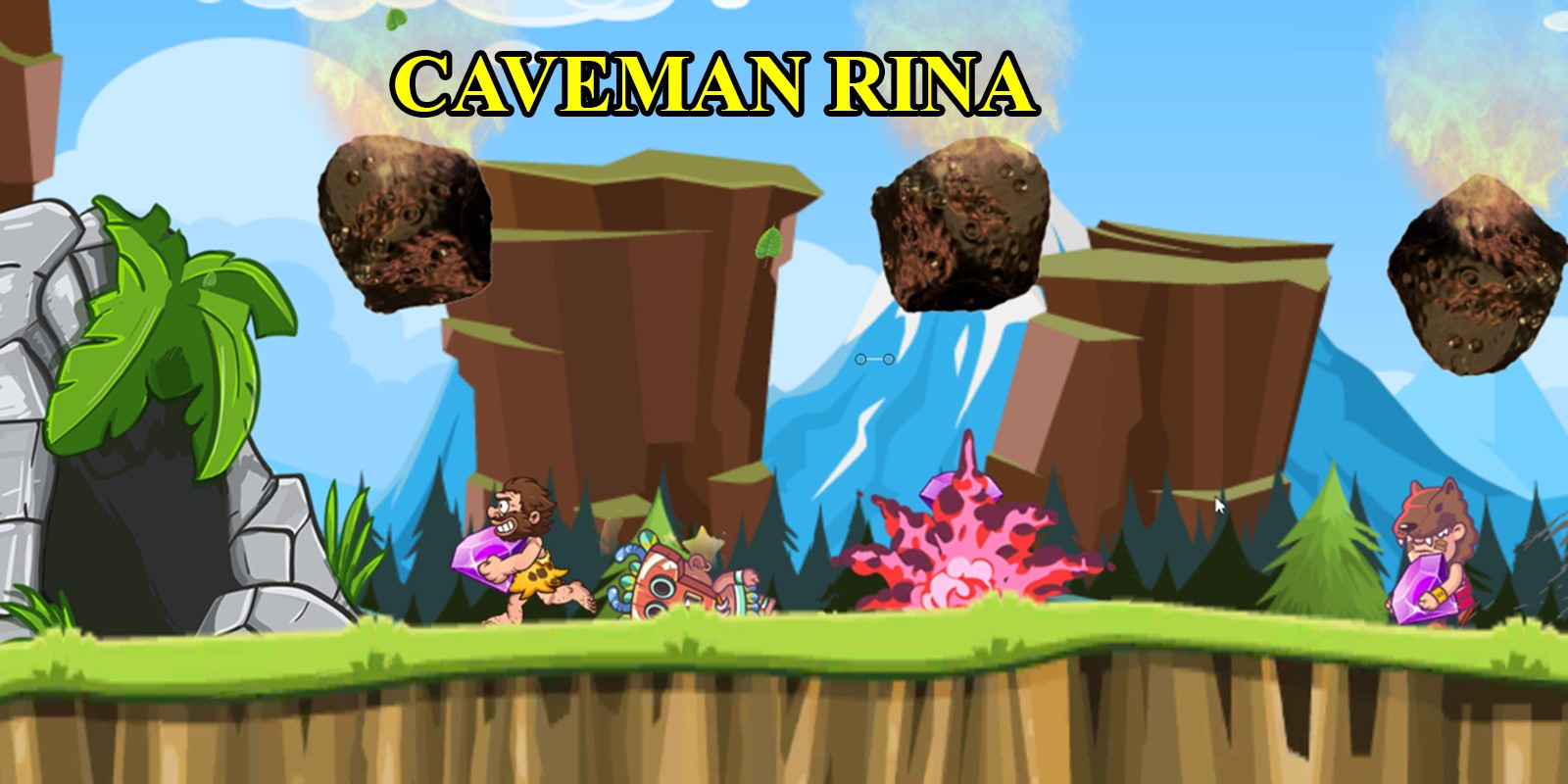 Caveman Rina- Complete Unity Game Template