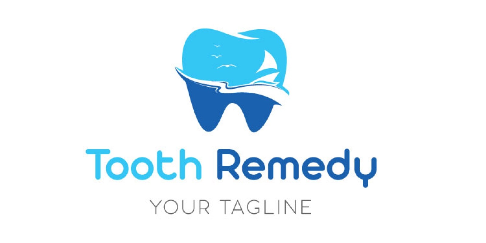 Blue Teeth Dentist Logo Design By Ahsanalvi Codester