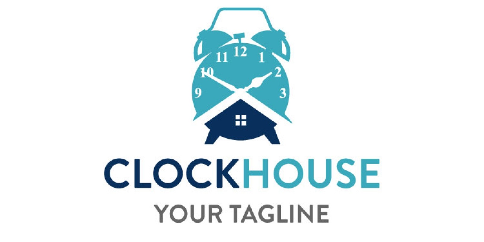 Clock Logo Design
