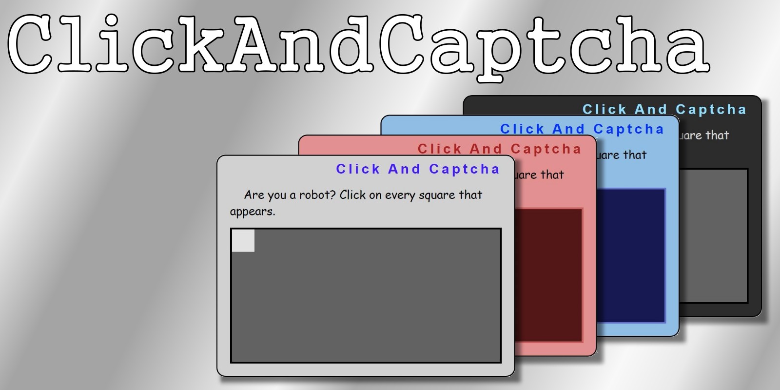 clickAndCaptcha Script