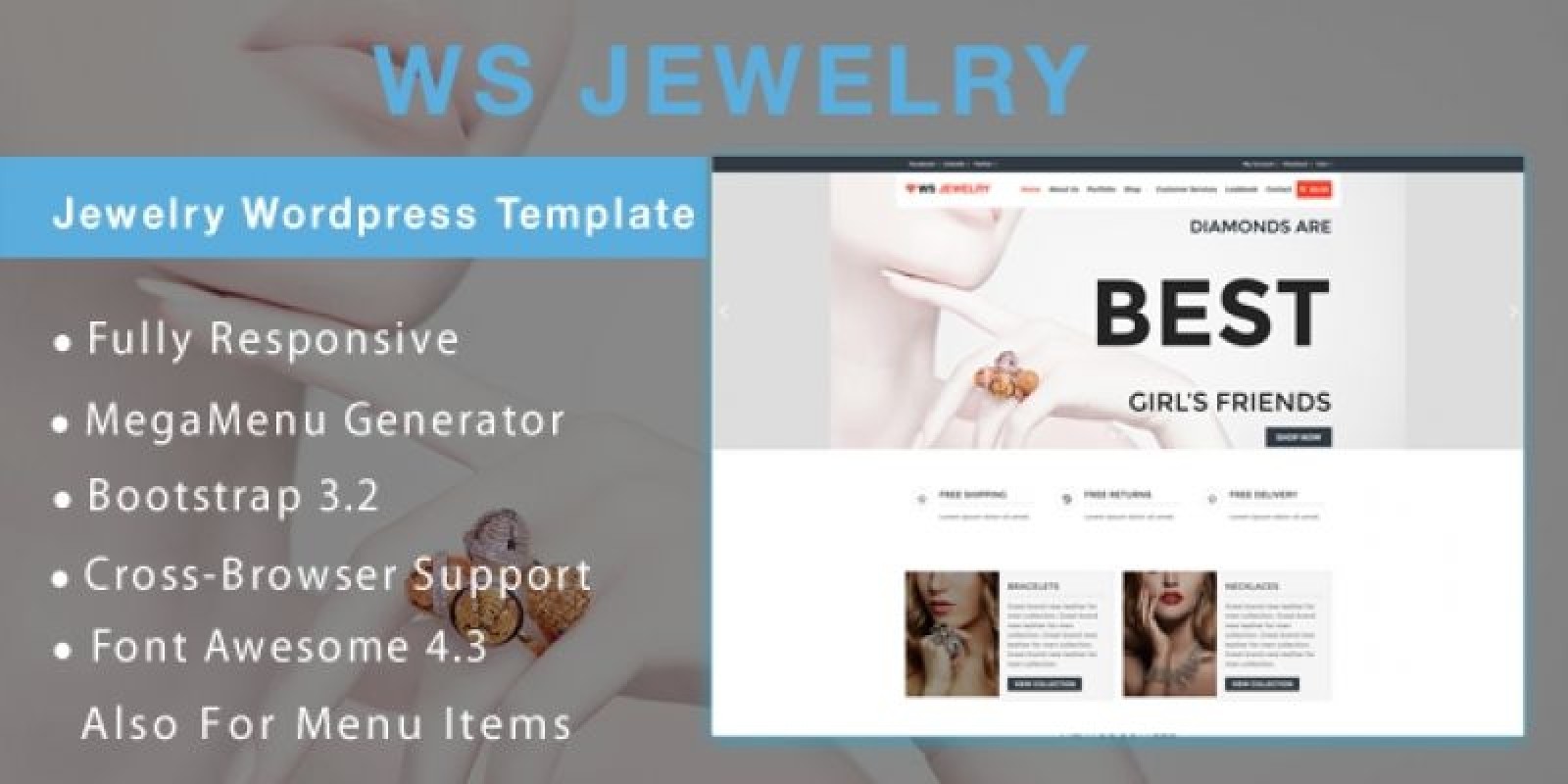 WS Jewelry – Jewelry WooCommerce Theme