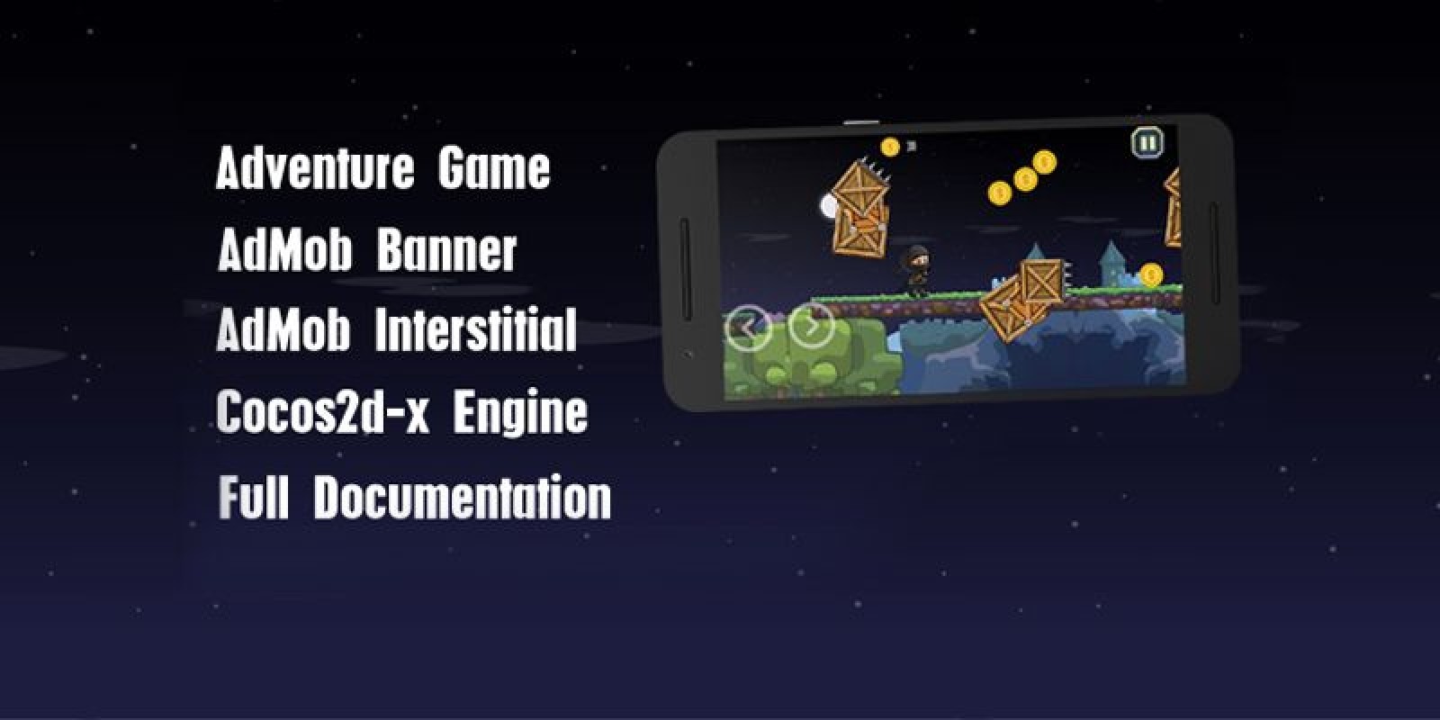 Ninja Power Jumper - iOS Game Source Code