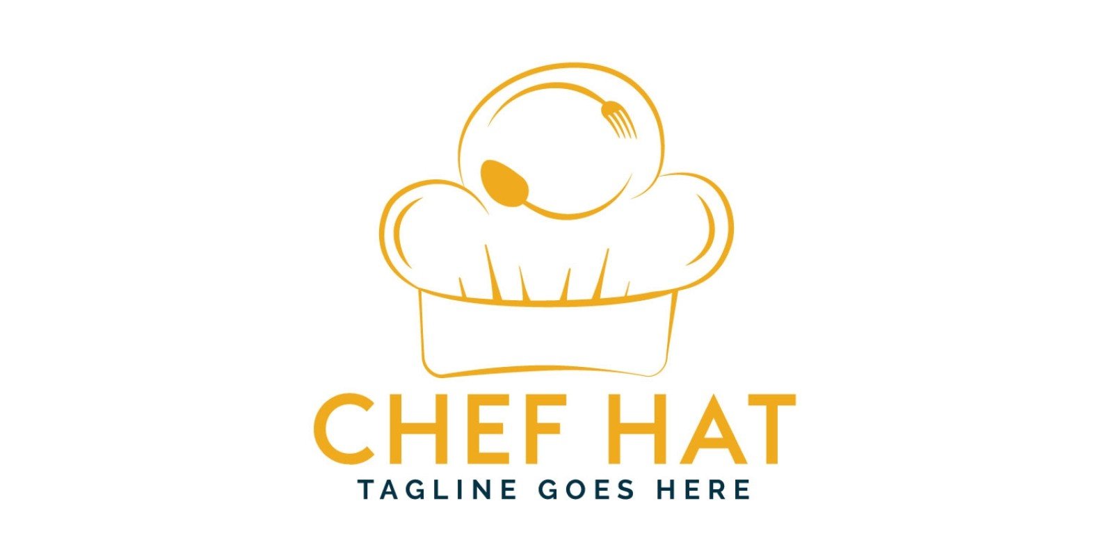 Chef Hat Logo Design By Ikalvi Codester