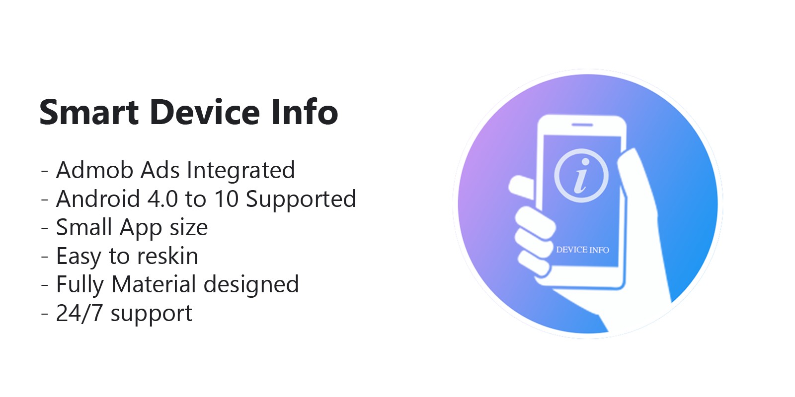 Smart Device Info - Android App Template