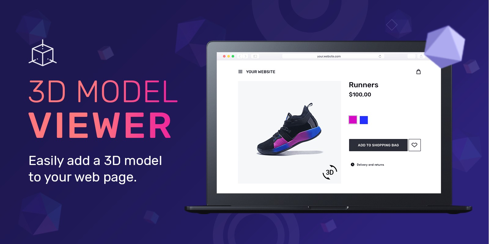 3D Model Viewer WordPress Plugin
