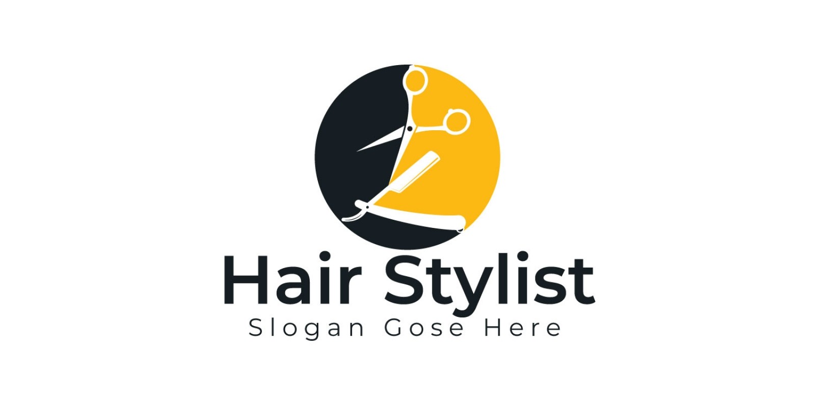 Hair Stylist Logo Design By Ikalvi Codester