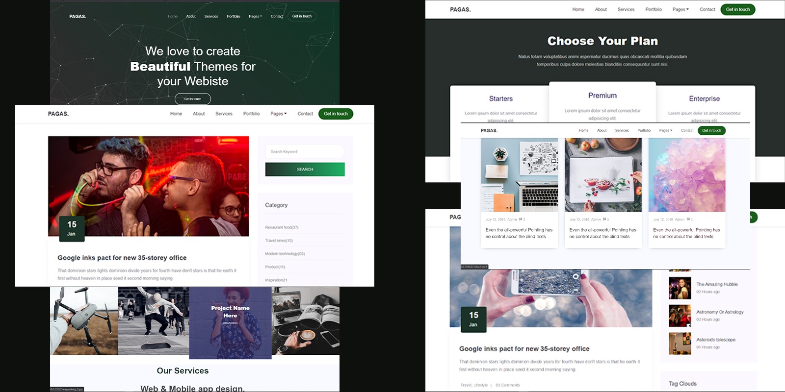 Expertly Beautiful Landing Page Template