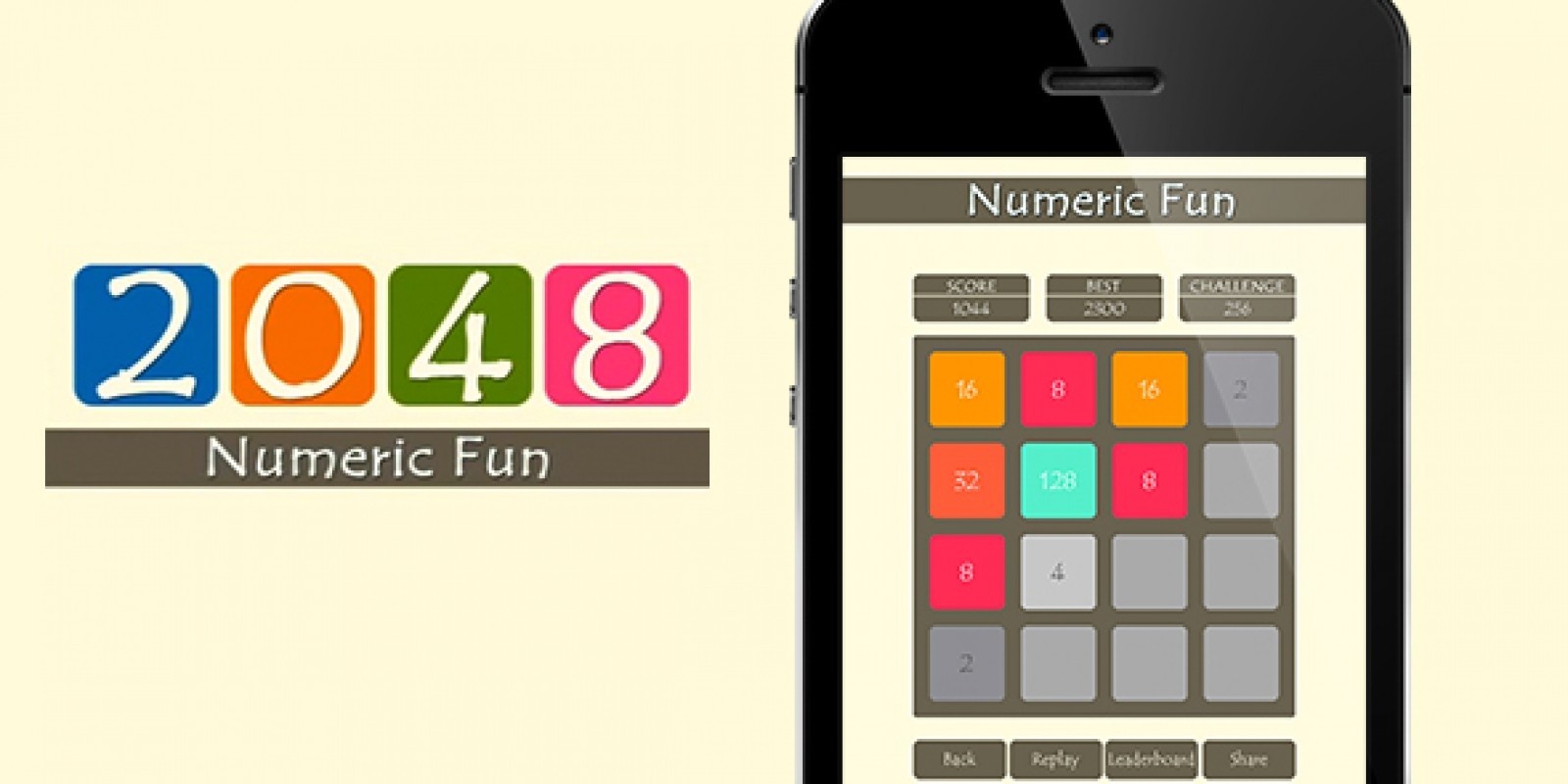 2048 Numeric Game - iOS App Source Code