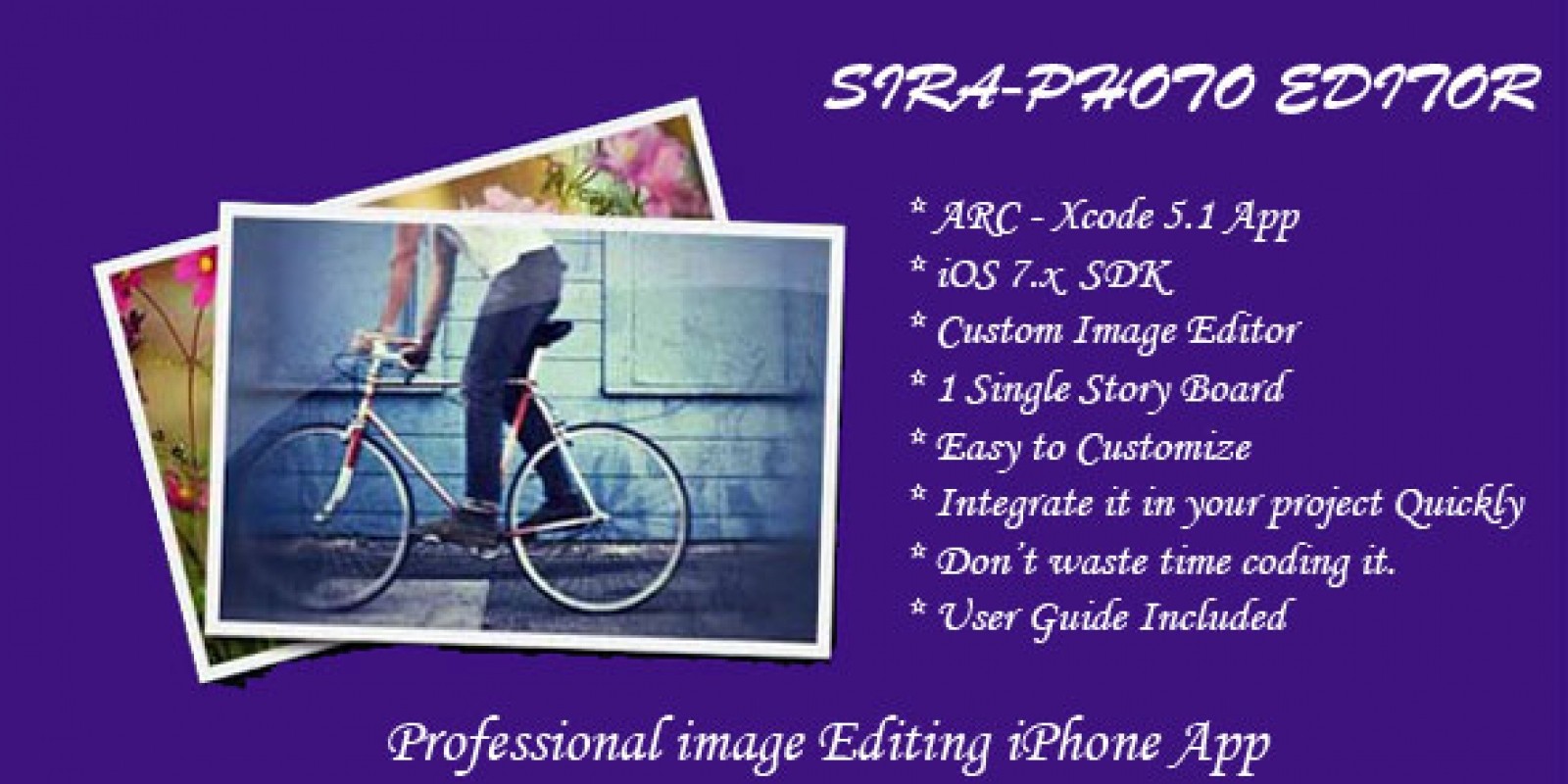 SIRA - Photo Editor for iOS