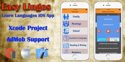 Easy Lingos - iOS XCode App Template