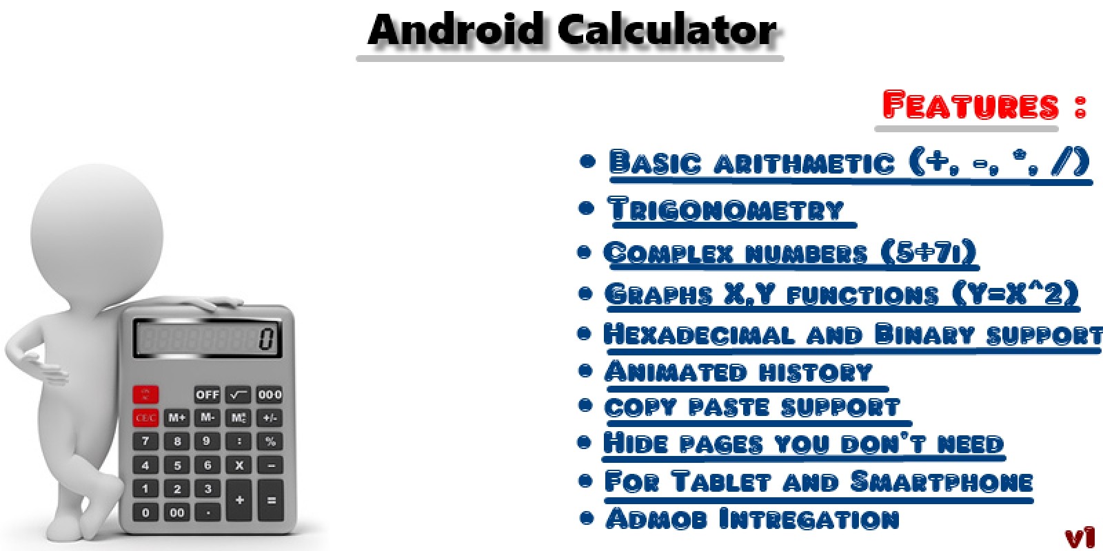 Android Calculator - App Source Code