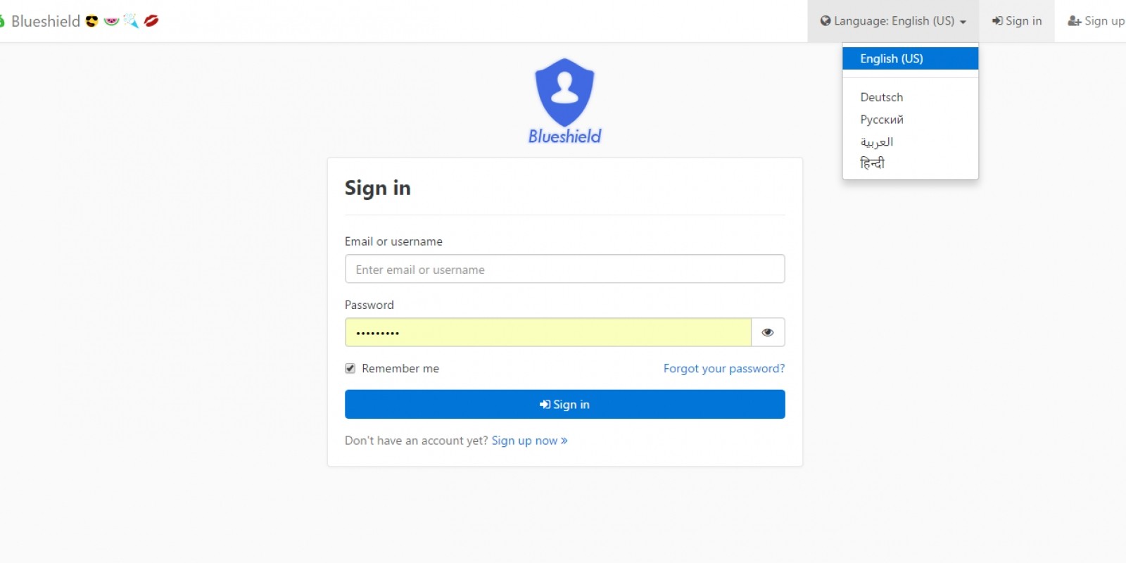 Blueshield - PHP Login And User Management Script