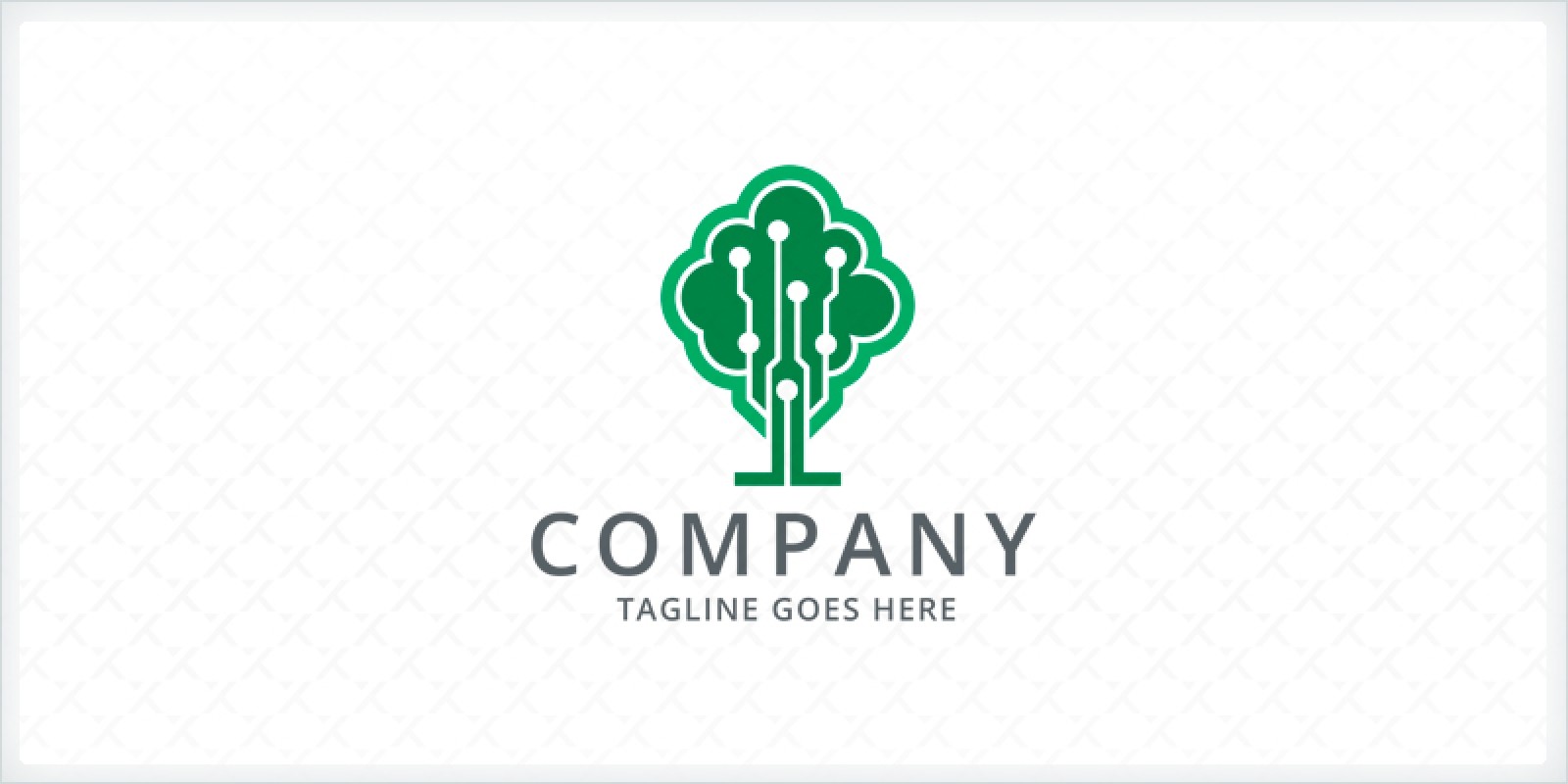 Digital Tree Logo Template