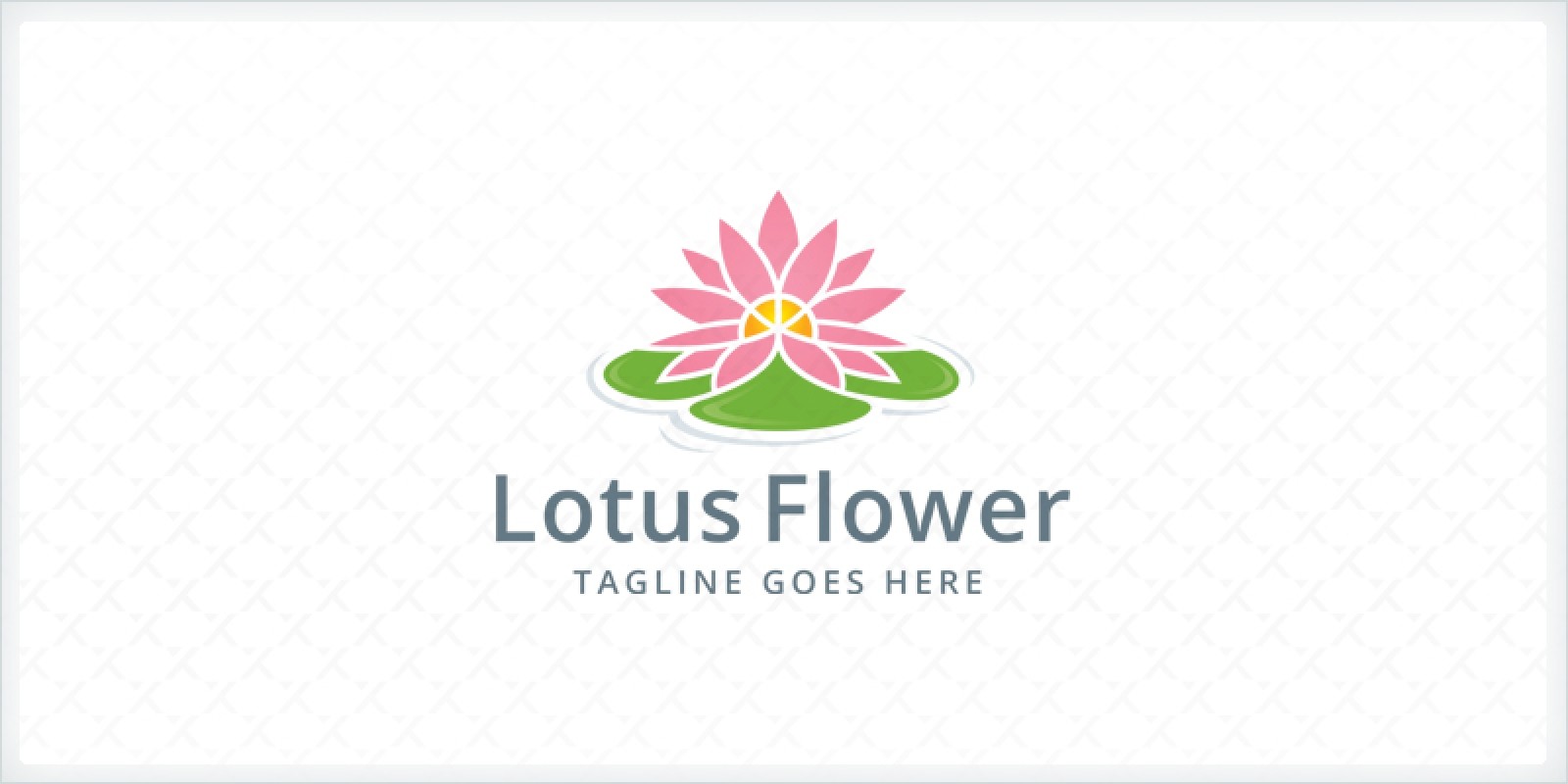 Lotus Flower Logo Template