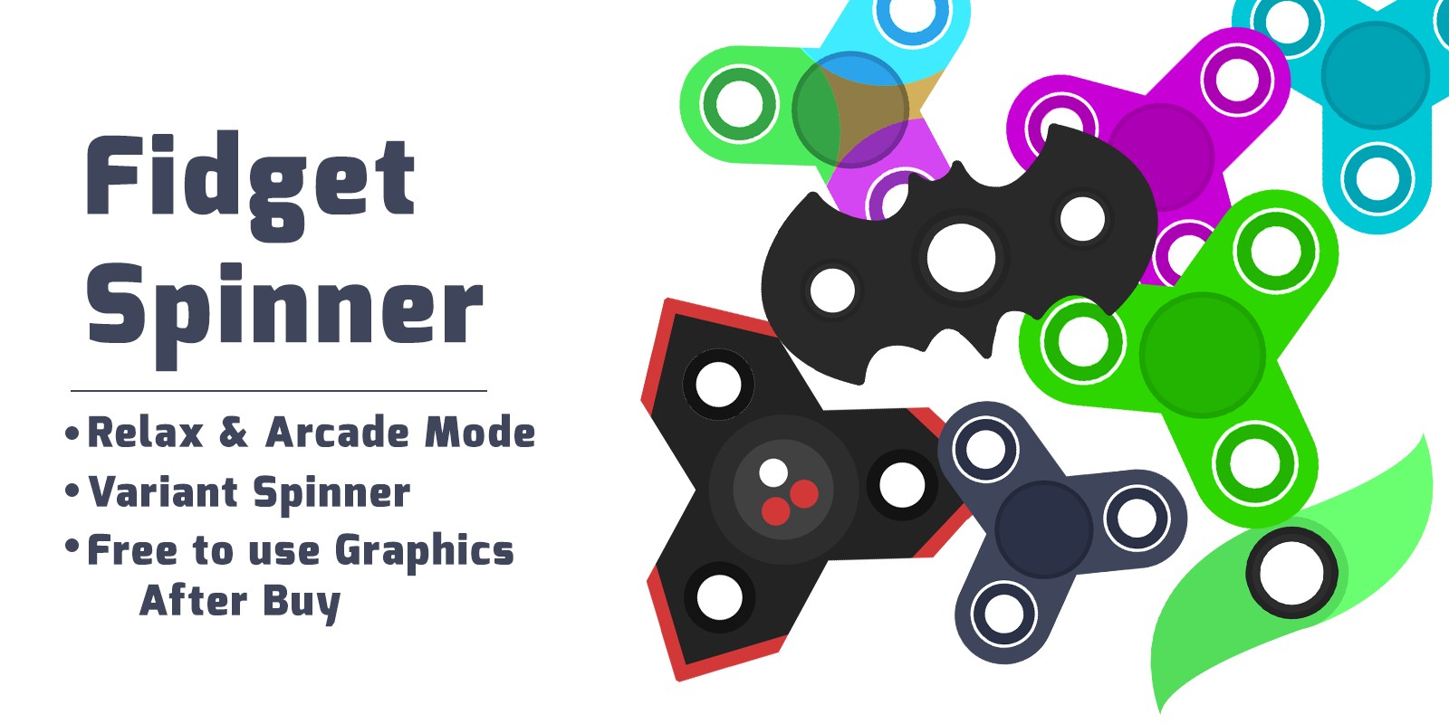 Fidget Spinner - Complete Unity Project