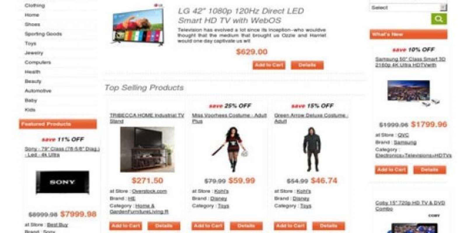 Affiliate Website Store Builder