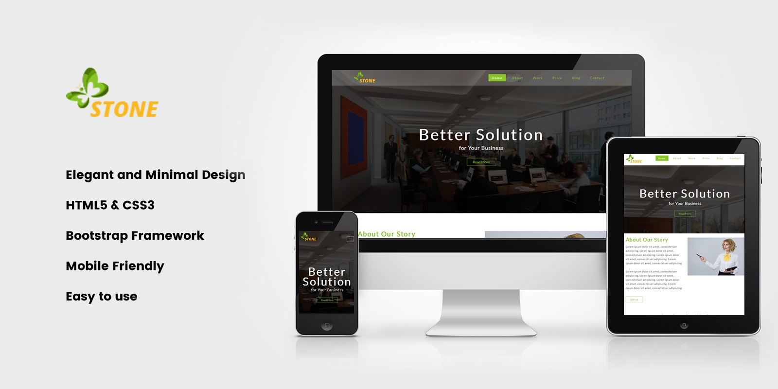 Stone - HTML Corporate Template