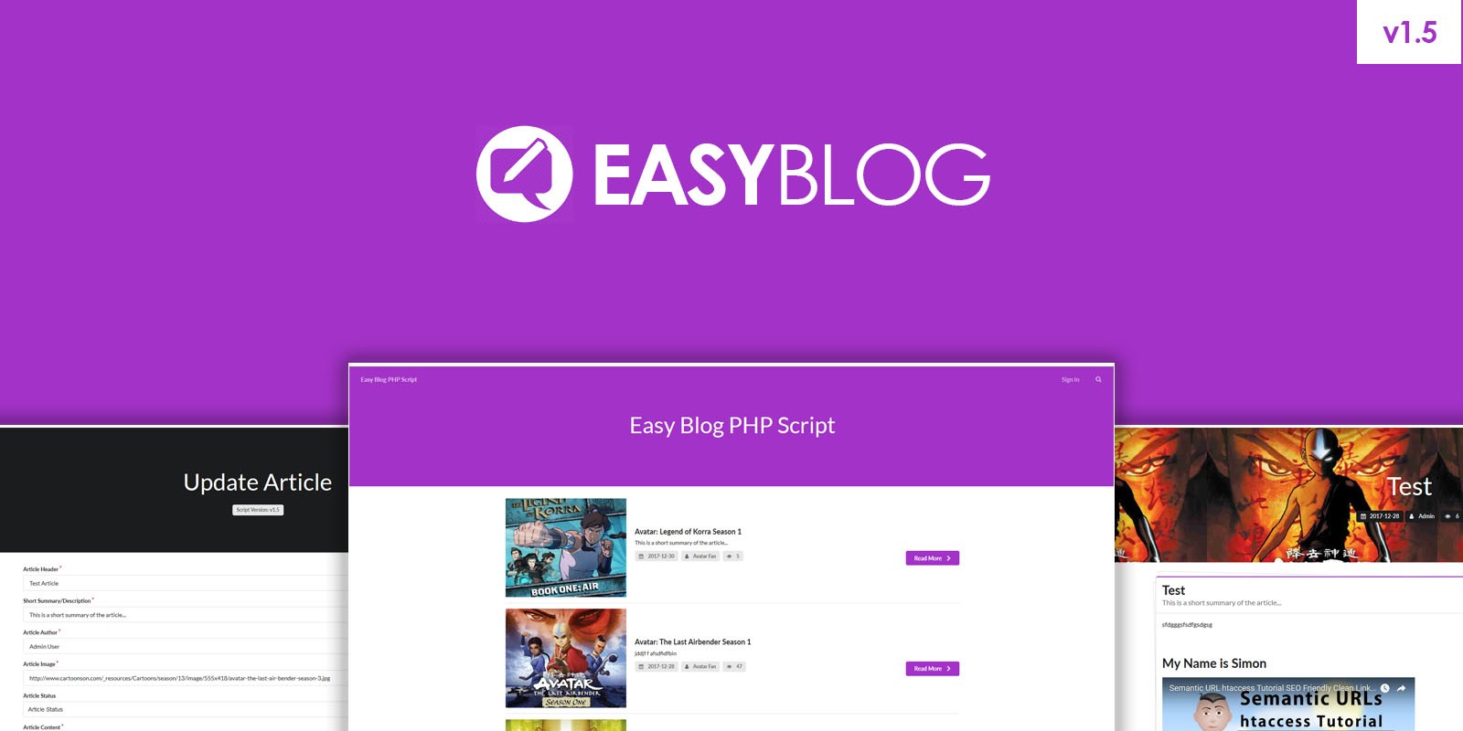 4 Awesomely Simple Cms And Blog Systems Codester Blog Codester